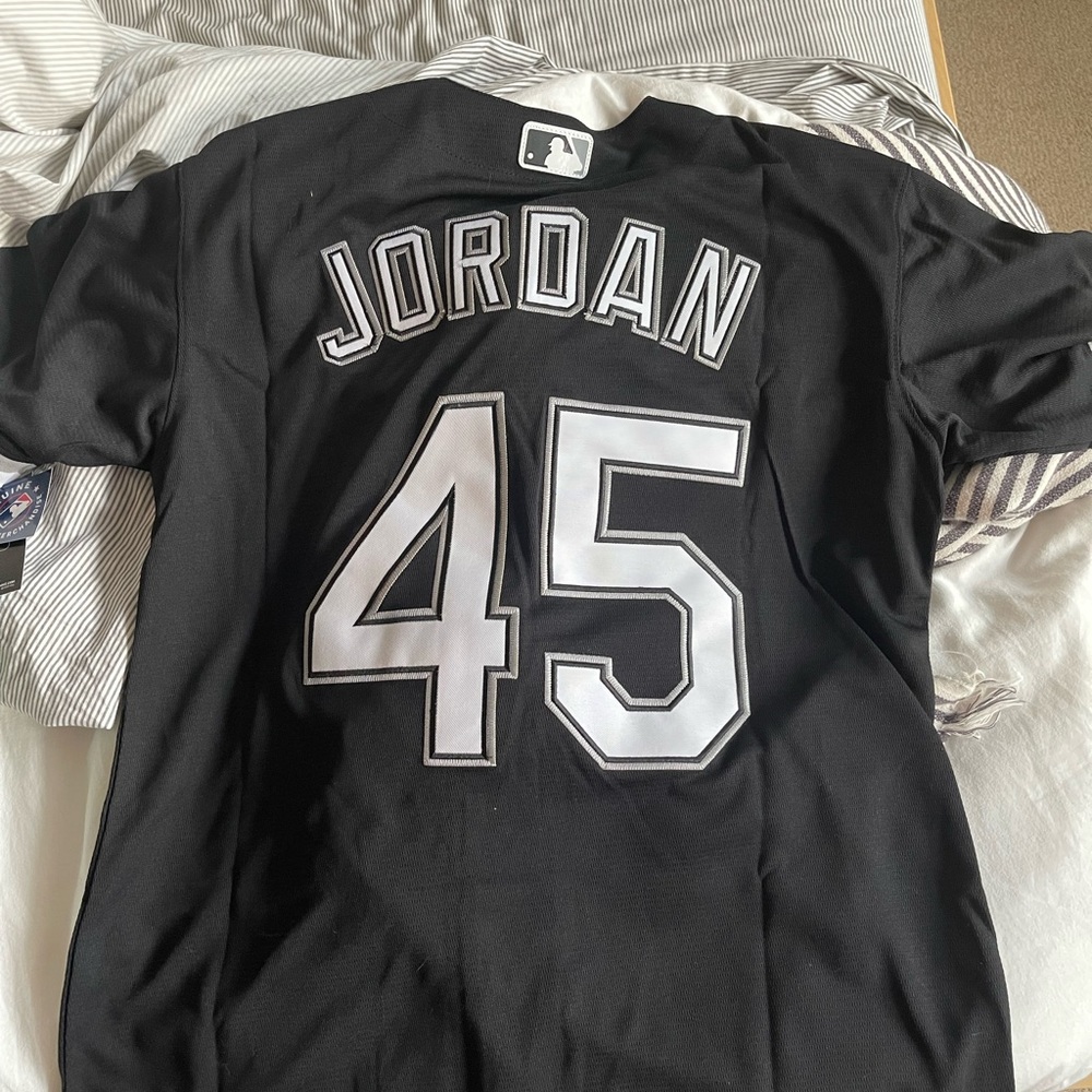 Nike MLB throwback Chicago White Sox Michael Jordan Jersey